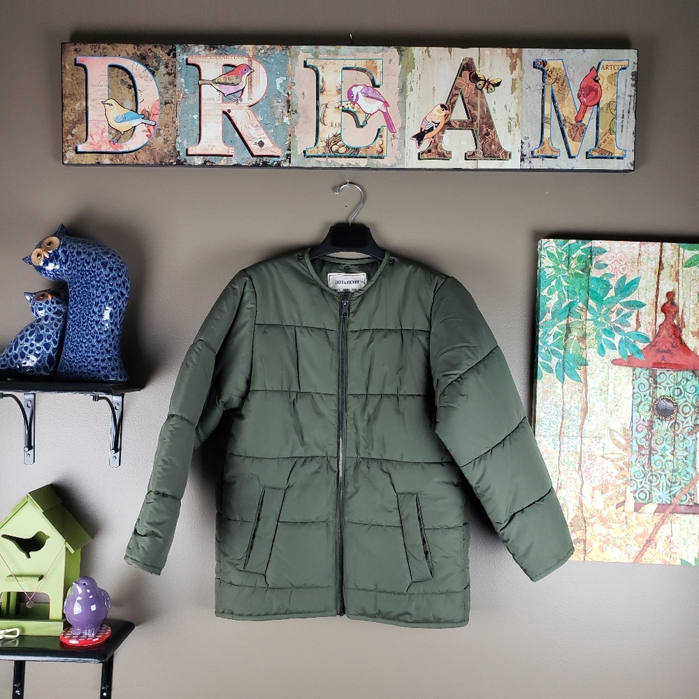 Zadig & Voltaire Kim patch puffer jacket ( INSIDE JACKET ONLY) XS